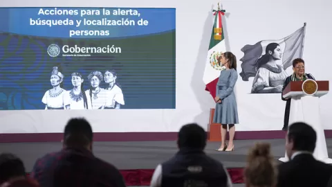 La presidenta Sheinbaum presentó reformas para combatir el delito de desaparición