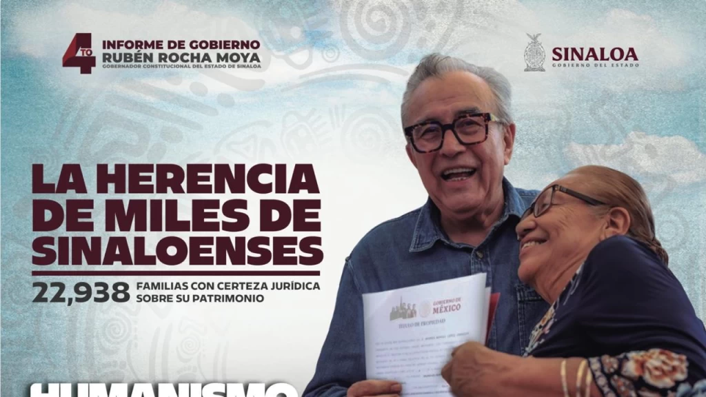 Destaca Rocha Moya el humanismo transformador en beneficio de las y los sinaloenses