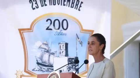 A 200 años de la Independencia en la Mar, celebramos y convocamos a la constante defensa de nuestra independencia y soberanía: Presidenta