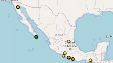 México Bajo Monitoreo Sísmico Constante: M4.0 en Oaxaca y Actividad en BCS el 28 de Enero de 2026