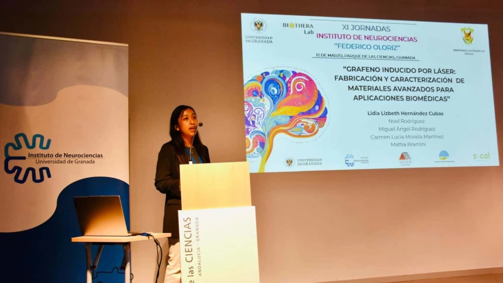 Investigadora desarrolla biomaterial para recuperación de comunicación neuronal