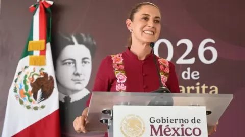 Sheinbaum Exige a EE. UU. Freno a Armas Ilegales Hacia México