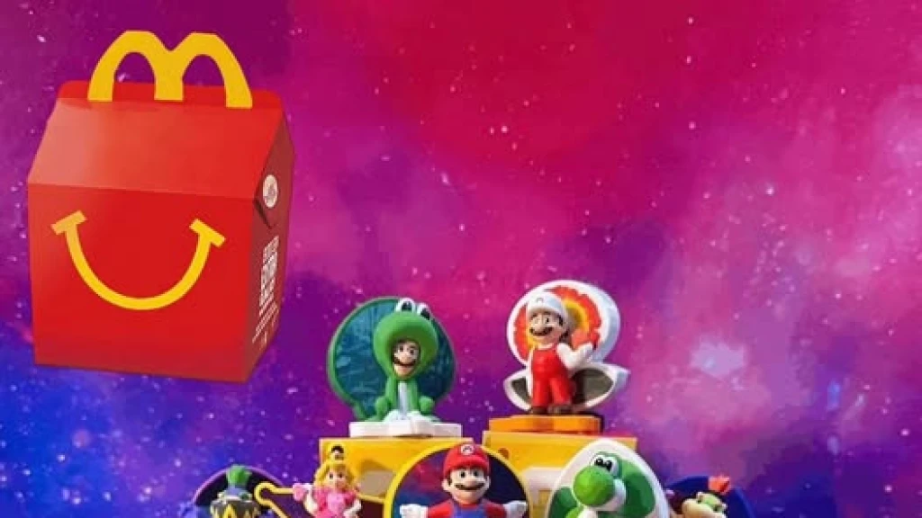 McDonald's Lanza Cajita Feliz de 'Super Mario Galaxy: La Película' con Figuras Coleccionables y Experiencia Digital
