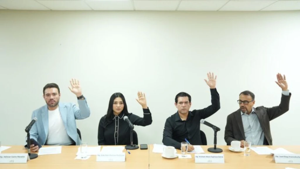 Comisión de Protocolo y Régimen Orgánico Interior dictamina 10 iniciativas para que sigan su proceso legislativo