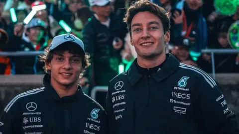 F1 2026: Mercedes busca consolidar su dominio en Suzuka con Russell y Antonelli, líderes del Mundial