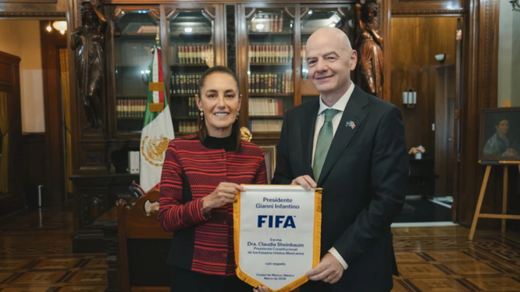 Todo va a salir maravilloso; la inauguración del Mundial será histórica: Presidenta tras reunión con Presidente de la FIFA, Gianni Infantino