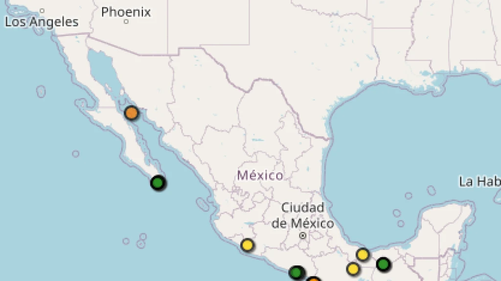 Múltiples Sismos Sacuden México: Oaxaca, Chiapas y BCS Registran Movimientos el 5 de Abril Según el SSN