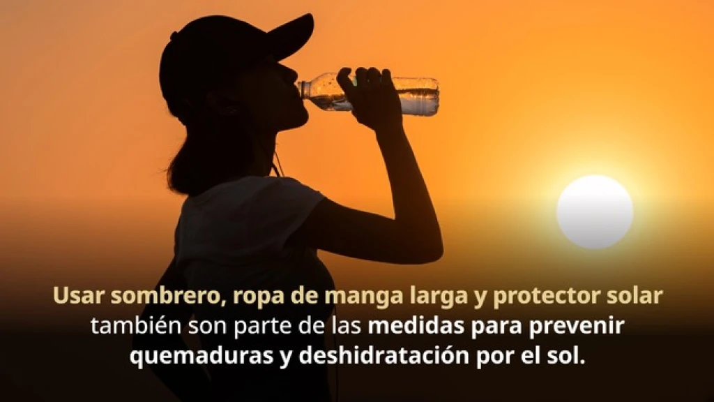 Secretaría de Salud emite recomendaciones para protegerse de los rayos solares