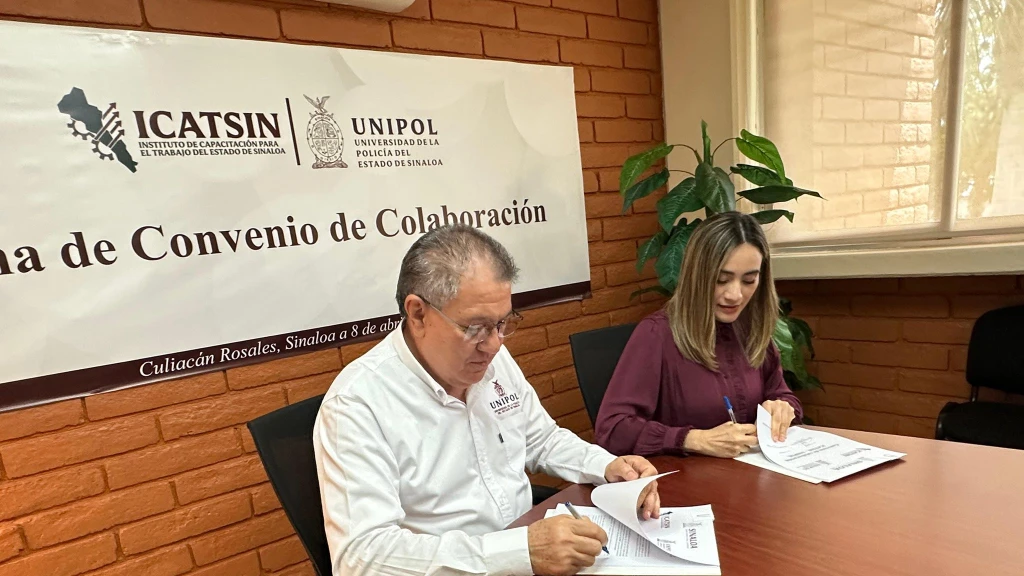 Unipol Sinaloa firma Convenio de Colaboración con ICATSIN