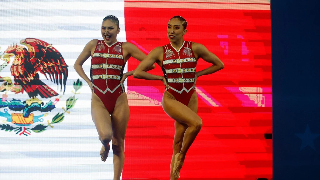 Natación Artística abre con cosecha dorada en el Campeonato Panamericano Santiago 2026