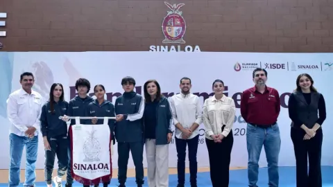 Abanderan a Delegación Sinaloense Rumbo a la Olimpiada Nacional CONADE 2026