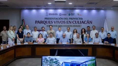 Lanzan el proyecto Parques Vivos en Culiacán, en coordinación entre Gobierno, empresarios y sociedad