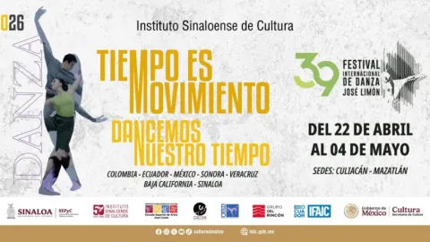 Todo listo para el 39° Festival Internacional de Danza José Limón, en Culiacán y Mazatlán