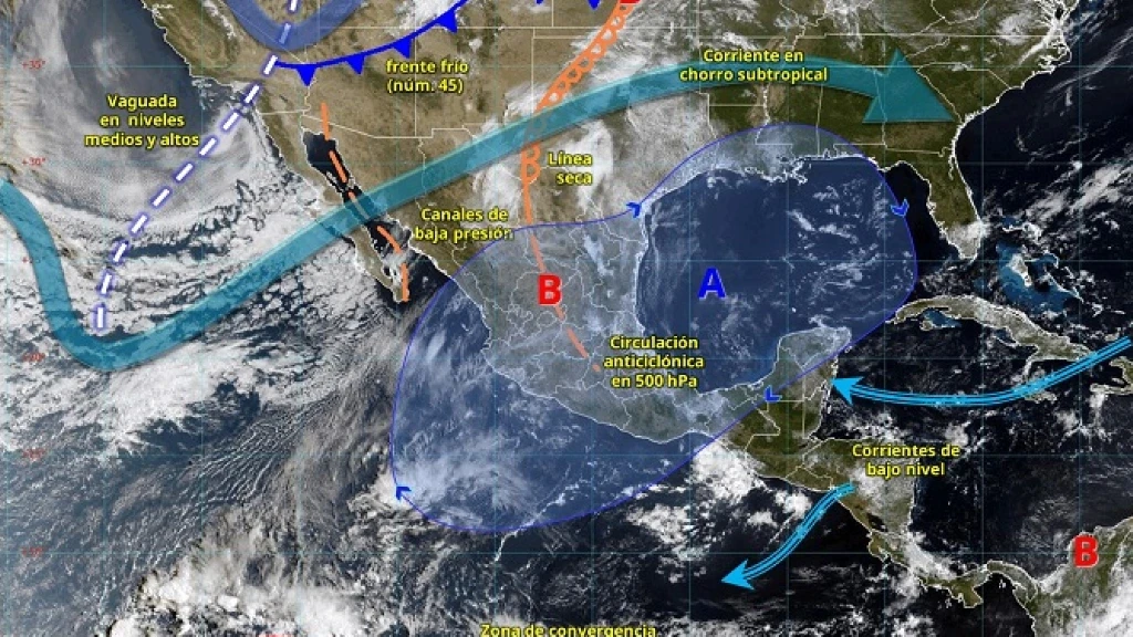 ¡Alerta en Sinaloa! Mar de Fondo con Olas de 3 Metros y Onda de Calor de hasta 45°C Azotan Costas