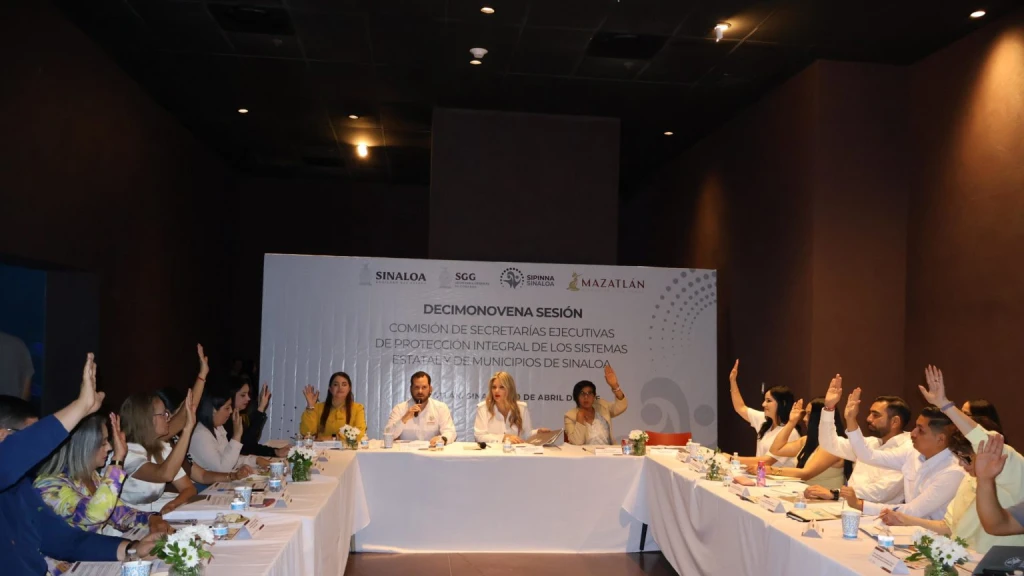 Fortalecen acciones interinstitucionales Secretarías Ejecutivas del SIPINNA en el estado