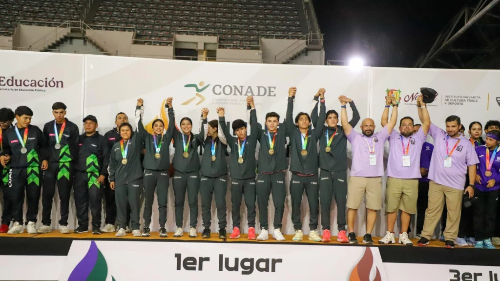 Sinaloa logra oro y plata olimpiada nacional CONADE 2026 destaca tricampeonato en juvenil mixto en beisbol 5