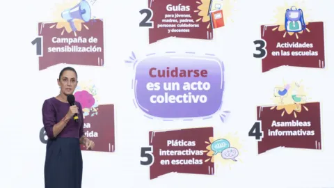 Presidenta presenta los 6 ejes de la Estrategia Nacional de Atención a la Salud Mental para las y los jóvenes: “El ABC de las Emociones”