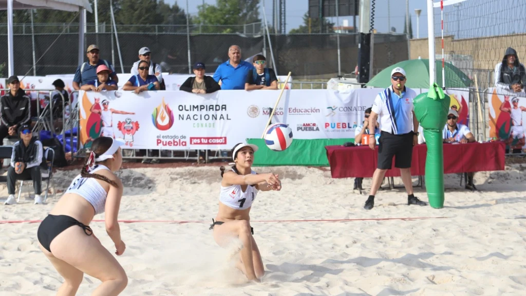 Sinaloa inició con fuerza en el voleibol de playa de la Olimpiada Nacional CONADE 2026
