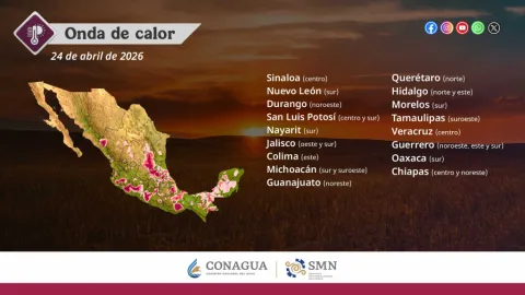 Sinaloa se prepara para el fin de semana más caluroso del año: Temperaturas de hasta 45°C y alta radiación solar