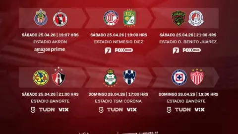 Liga MX: Horarios y Canales EN VIVO para la Jornada 17 del Clausura 2026 - ¡Clasificación en Juego!