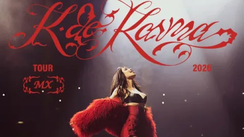 Kenia Os lista para deslumbrar en el Estadio Teodoro Mariscal con su ‘K de Karma Tour’