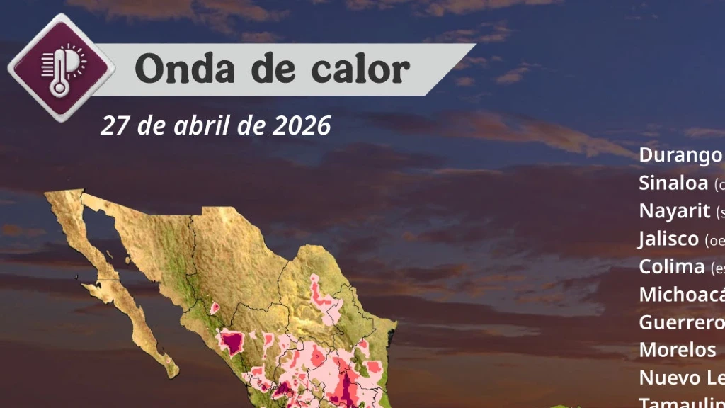 Sinaloa Enfrenta Inicio de Semana con Calor Extremo: Pronóstico de hasta 45°C y Riesgos por Onda de Calor Persistente