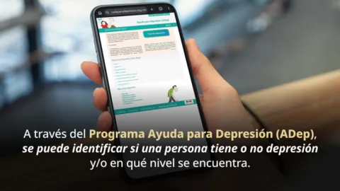 La plataforma ADEP ofrece información y ayuda sobre depresión