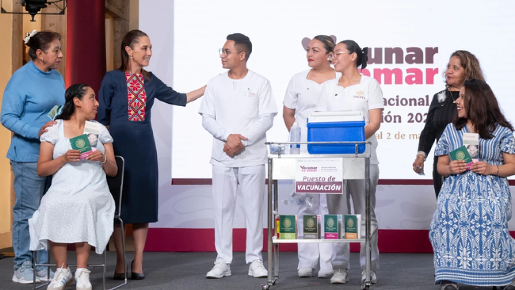 Presidenta anuncia que la semana nacional de vacunación se extenderá hasta mayo