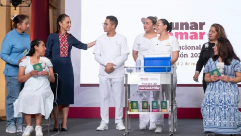 Presidenta anuncia que la semana nacional de vacunación se extenderá hasta mayo