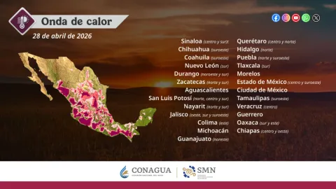 ¡Alerta en Sinaloa! Temperaturas "Infernales" Superan los 45°C: Riesgo por Onda de Calor Persistente
