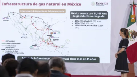 Anuncian Central de Gas Natural en Mazatlán para Impulsar la Red Eléctrica Nacional