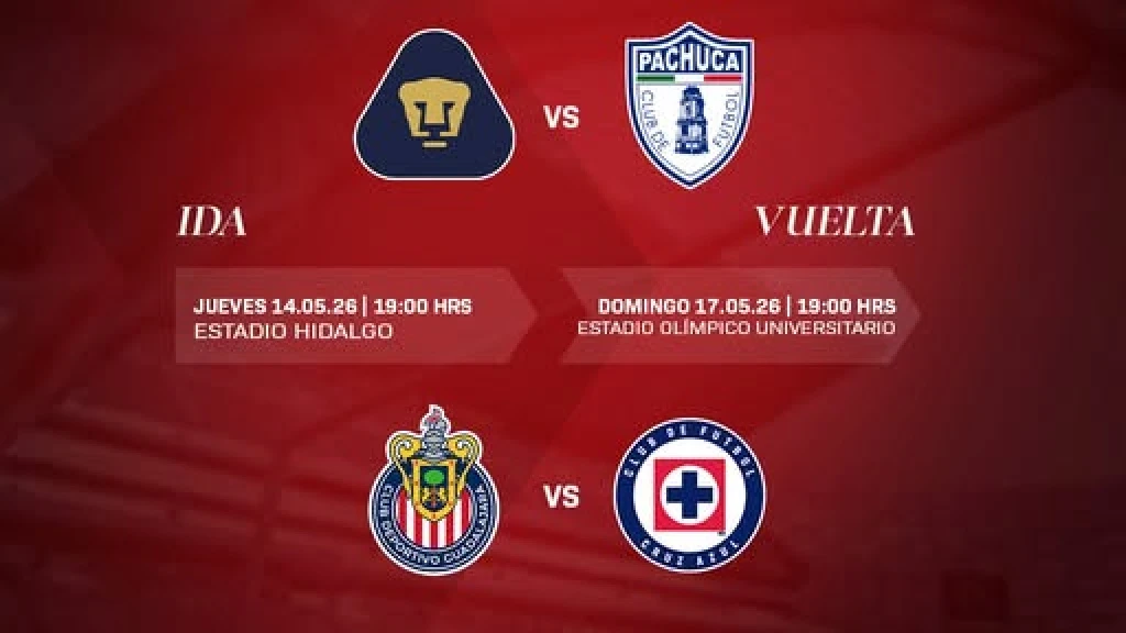 ¡Confirmado! Liga MX Clausura 2026: Días y Horarios Oficiales de las Semifinales
