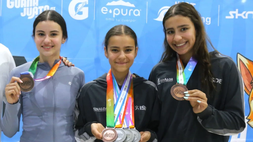 Hermanas Luna Conquistan la Natación en la Olimpiada Nacional CONADE 2026 con un Lluvia de Medallas