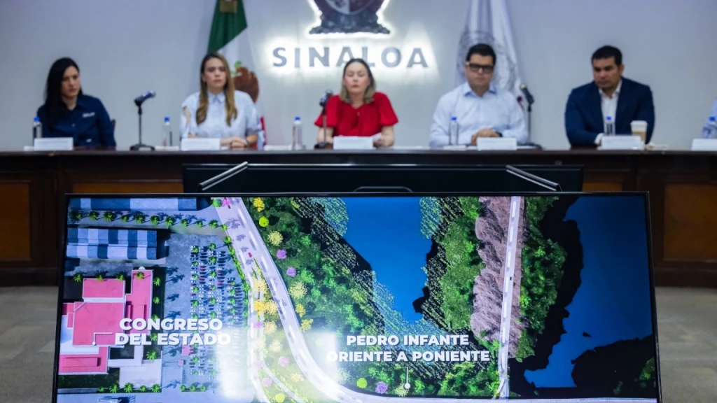 Ampliación del proyecto del malecón del río Culiacán mejorará la movilidad urbana: Gobernadora Yeraldine Bonilla