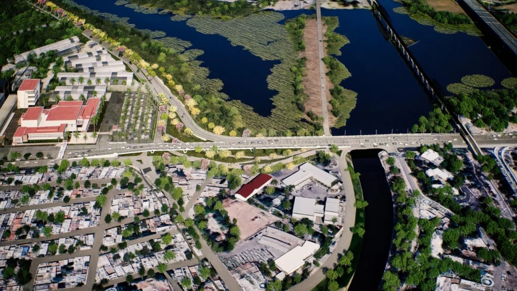 Ampliación del proyecto del malecón del río Culiacán mejorará la movilidad urbana: Gobernadora Yeraldine Bonilla
