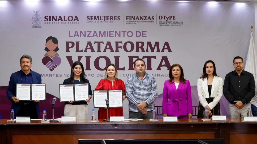 Sinaloa Lanza Plataforma Violeta: Herramienta Digital Clave Contra la Violencia de Género y por la Igualdad