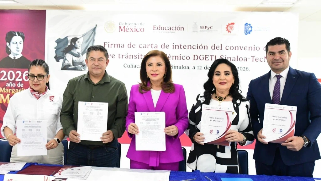 Sinaloa y Federación Unen Fuerzas: Convenio Impulsa la Educación Tecnológica
