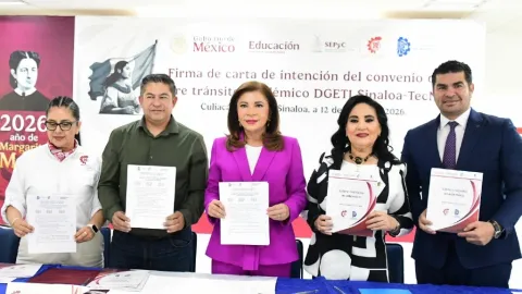 Sinaloa y Federación Unen Fuerzas: Convenio Impulsa la Educación Tecnológica