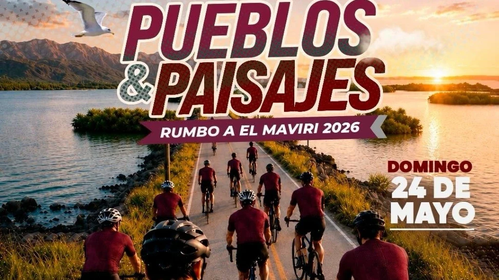 Ahome se Prepara para la Gran Rodada Ciclista "Pueblos y Paisajes: Rumbo al Maviri 2026"