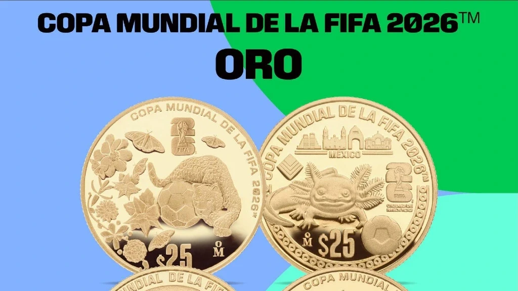 México Presenta Colección de 12 Monedas Conmemorativas del Mundial FIFA 2026: Diseños Únicos y Detalles Exclusivos