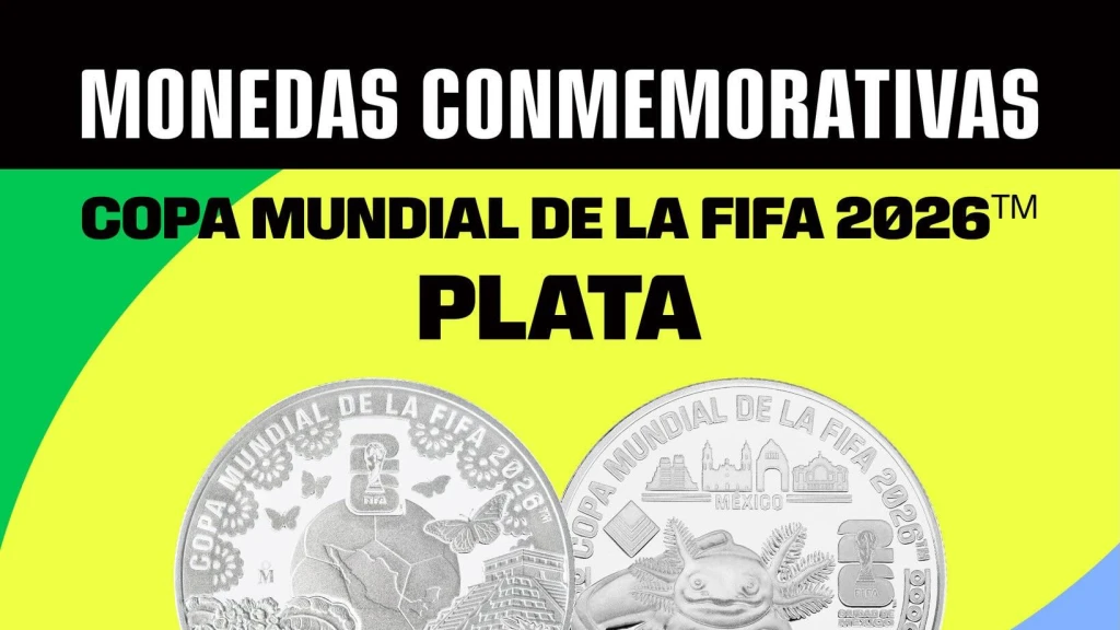 México Presenta Colección de 12 Monedas Conmemorativas del Mundial FIFA 2026: Diseños Únicos y Detalles Exclusivos