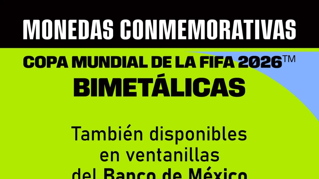 México Presenta Colección de 12 Monedas Conmemorativas del Mundial FIFA 2026: Diseños Únicos y Detalles Exclusivos