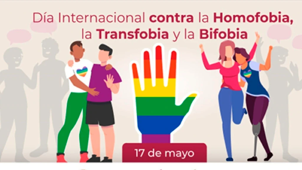 México Conmemora el Día Internacional contra la Homofobia, Transfobia y Bifobia 2026
