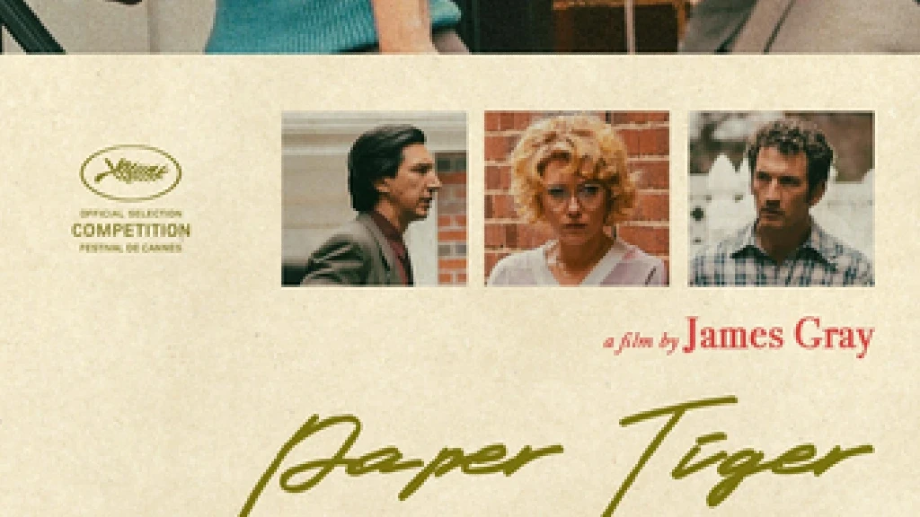 Cannes 2026: 'Paper Tiger' de James Gray desata ovación con Scarlett Johansson y Adam Driver en el Festival