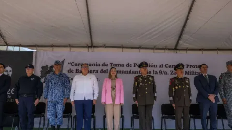 Hay confianza en el Ejército porque siempre hacen honor a la patria: Gobernadora