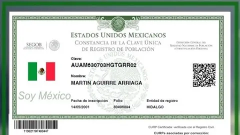 Búsqueda de Desaparecidos: CURP Ahora Incluirá Leyenda de Alerta y Prevendrá Uso Indebido de Datos Personales