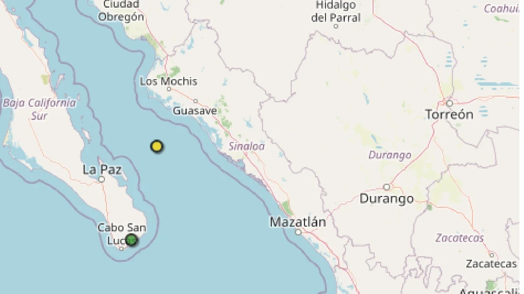 Sexto Sismo en Mayo Sacude Sinaloa: Temblor de 3.7 Grados Registrado en Guasave