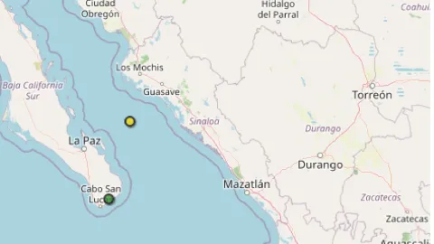 Sexto Sismo en Mayo Sacude Sinaloa: Temblor de 3.7 Grados Registrado en Guasave