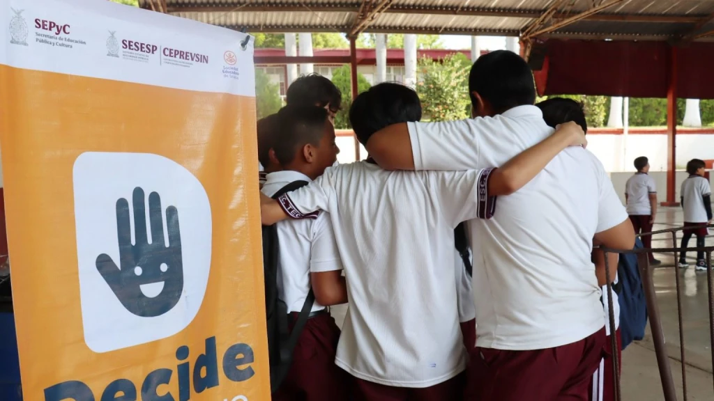 Más de 31 mil estudiantes de Sinaloa beneficiados con el programa preventivo DECIDE