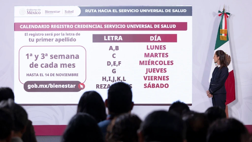 México Lanza Servicio Universal de Salud desde Enero 2027 con Credencial Única
